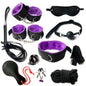 Adjustable Leather BDSM Bondage Set Body Harness Handcuffs Straps Erotic Intimate Party Game Adult Toys for Couples