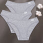 FINETOO 3PCS/Set M-XXL Women Sexy Cotton Panties Underwear Female Underpants Woman Briefs Cotton Pantys Girl Intimates Lingerie
