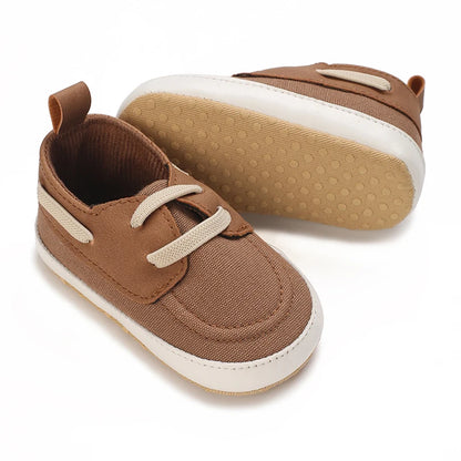 HAIZHIW 0-18M Baptism Newborn Baby Prewalker Girls Boys Casual Shoes Leather Non-Slip Soft-Sole Infant Toddler First Walkers