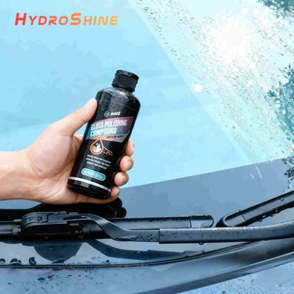 Glass Film Remover Car Glass Polishing Compound Windshield Cleaner Film Coating Oil Paste Film Emoval Cream Stains Auto Detail