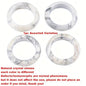 1Pc Natural Stone Band Rings Amethyst Rose Quartz Obsidian Finger Solid Ring Women Men Minimalist Reiki Healing Jewelry Gift