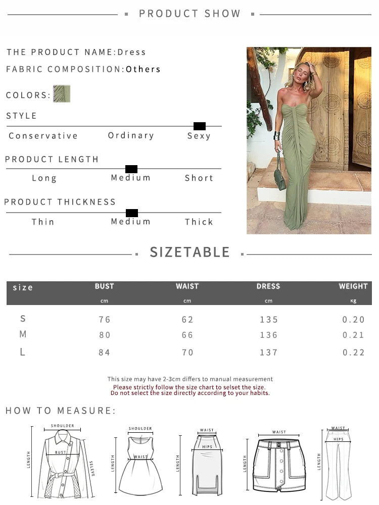 Weird Puss Strapless Dress Women Classic Patchwork Ribbon Ruched Sexy Elegant Birthday Party Skinny Stretch Clubwear Bodycon