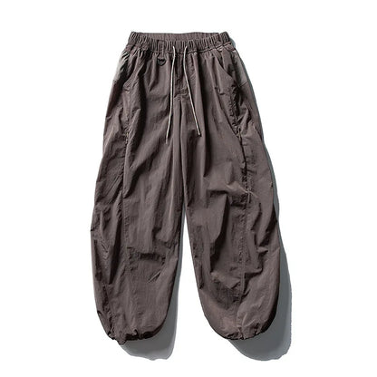 Outdoor Sports Casual Track Pants Men Women Lightweight Hiking Breathable Waterproof Quick Dry Loose Techwear Cargo Pant Trouser