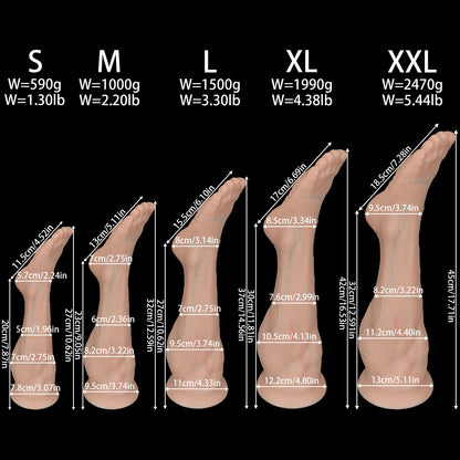 5 Sizes Huge Anal Plug Thick Arm Buttplug Silicone Suction Cup Veins Texture Palm Dildo Adult Sex Toy For Women Gay Masturbation