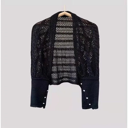 2022 Spring Autumn New Women's Knitted Shawl Cloak Multifunctional Warm Scarf Versatile Scarf Ponchos Capes Cardigan Khaki