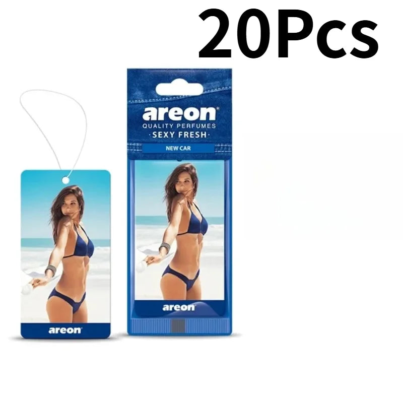 Girl Poster Car Air Freshener 6 Styles 20‑120 Pack Hanging Scent Paper Cards For Auto Closet Home Decor