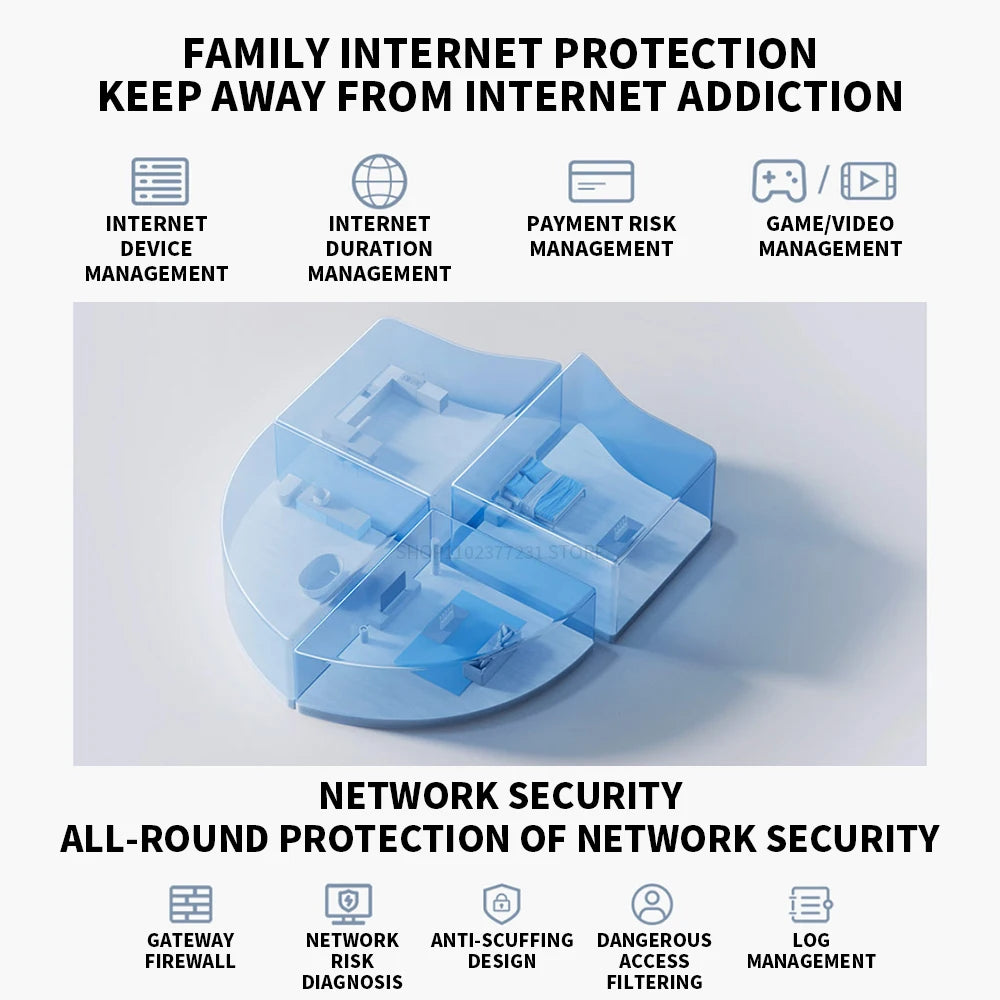 NEW XIAOMI Router BE5000 Wi-Fi 7 2.4/5GHz Dual-Frequency Mesh 2.5G High-Speed Network Port IPTV OFDMA Signal Amplifier Mi Home