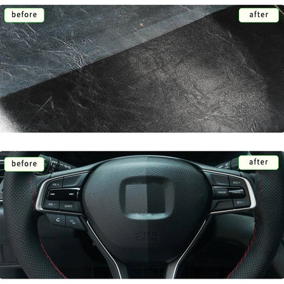 300ML Car Interior Plastic Restorer Liquid Leather Seat Spray Restoration Coat Wax Car Care Product Plastics Renovator HGKJ S3