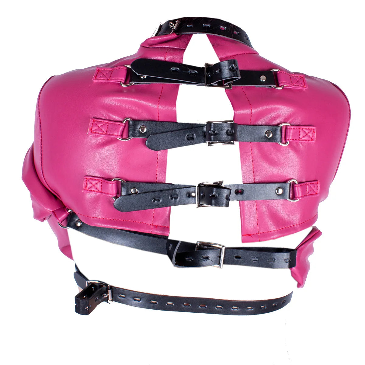 Female Leather Revealing Restraint Clothing Punk Style Couple Sex Bdsm