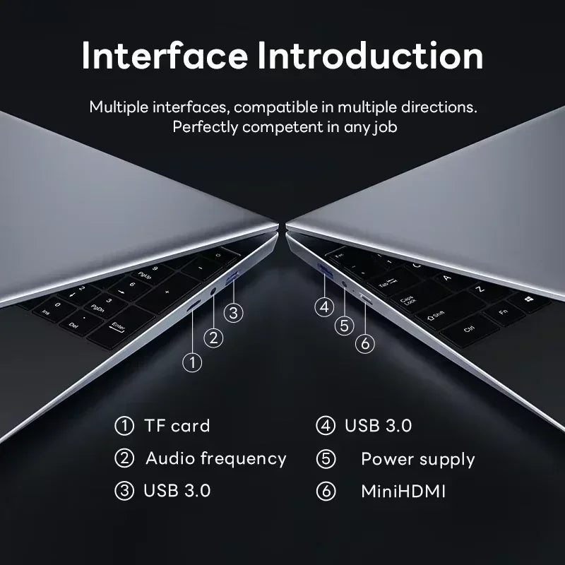15.6" FHD 1080P Slim Metal Gaming Laptop Intel Core i9-9900 32GB DDR4 RAM 2TB M.2 SSD Windows 11 Pro Fingerprint Unlock Backlit