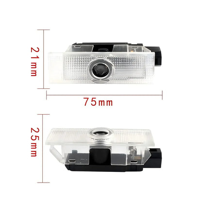 2X For Alfa Romeo Giulietta 940 2011 - 2022 2013 2015 2017 2018 2016 2019 Accessories LED Car Door Projector Logo Welcome Light