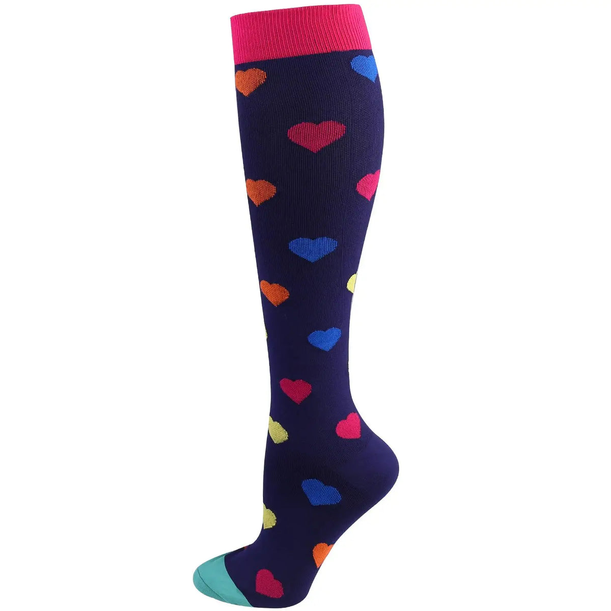 58 Style Compression Socks Medical Edema Diabetes Varicose Vein Stockings Graduated Pressure Legging Nursing Knee High Stockings