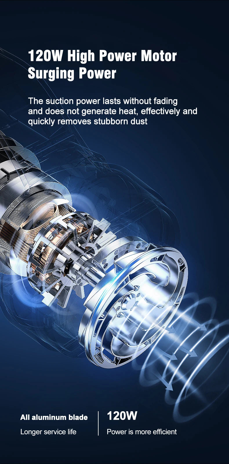 USB Charging Vacuum Cleaner Mini Portable Wireless Hand Held Cleaner Powerful Cleaning Machine Car Home Appliance For Dust Pet Hair