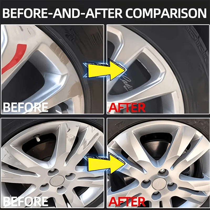 Wheel Rim Repair Kit – Alloy Wheel Scratch Repair And Surface Restoration Kit, Easy Solution for Fixing Scratches, Curb Damage A