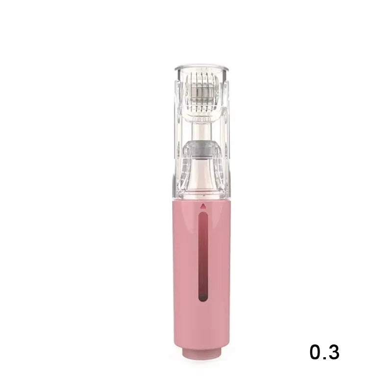 105 Pins Derma Microneedle Roller Titanium Needle Roller Lip Roller Beard Growth Roller Beard Hair Treatment & Serum Applicat