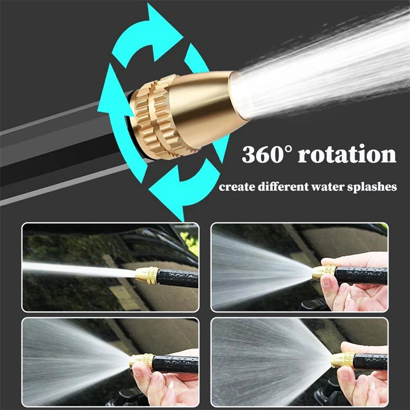 1/2/3pcs High Pressure Water Gun Car Washing Garden Watering Hose Nozzle Sprinkler Foam Jug Water Faucet Joint Quick Connector