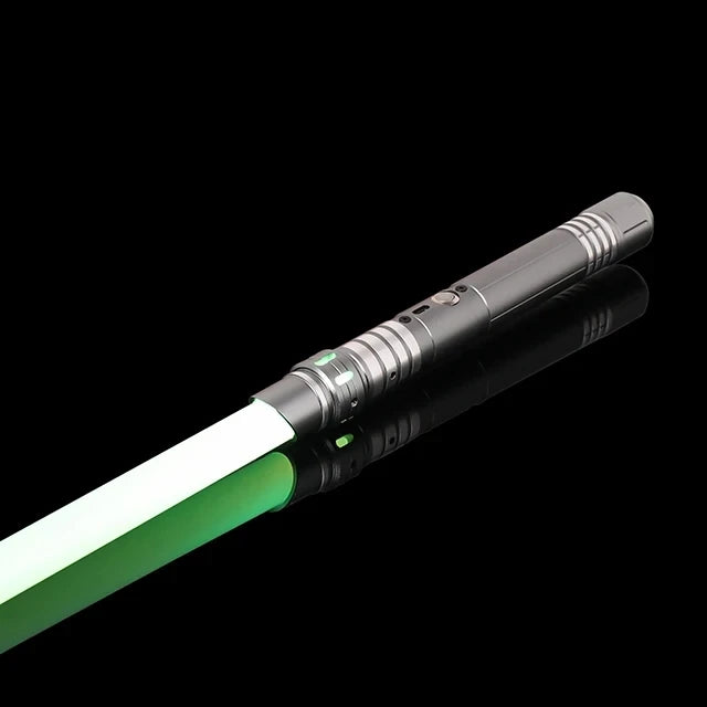 RGB Metal Lightsaber Dueling Smooth Swing Sword Sabre De Luz 16 Color Changing 16 Sounds FOC Rave Flashing Toy