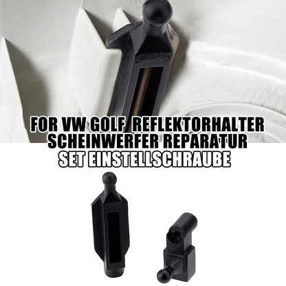 1/2PCS Reflektorhalter Scheinwerfer Reparatur Set Einstellschraube For VW Volkswagen Golf 3