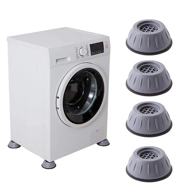 1/2/4pcs Anti Vibration Feet Pads Rubber Legs Slipstop Silent Skid Raiser Mat For Washing Machine Support Dampers Stand Accessor