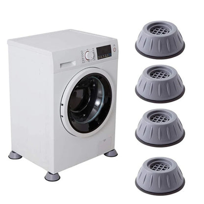 1/2/4pcs Anti Vibration Feet Pads Rubber Legs Slipstop Silent Skid Raiser Mat For Washing Machine Support Dampers Stand Accessor