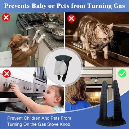 1PCS 5PCS Stove Knob Locks For Child Safety,Design Knob Safety Covers, Child Proof Oven Knob Locks, Prevent Accidental Touch