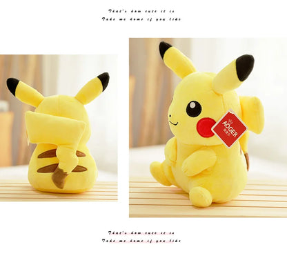 Pokemon Stuff Plush Toys Kawaii Pikachu Pichu Charmander Squirtle Psyduck Anime Soft Dolls Doll Kids Birthday Christmas Gift