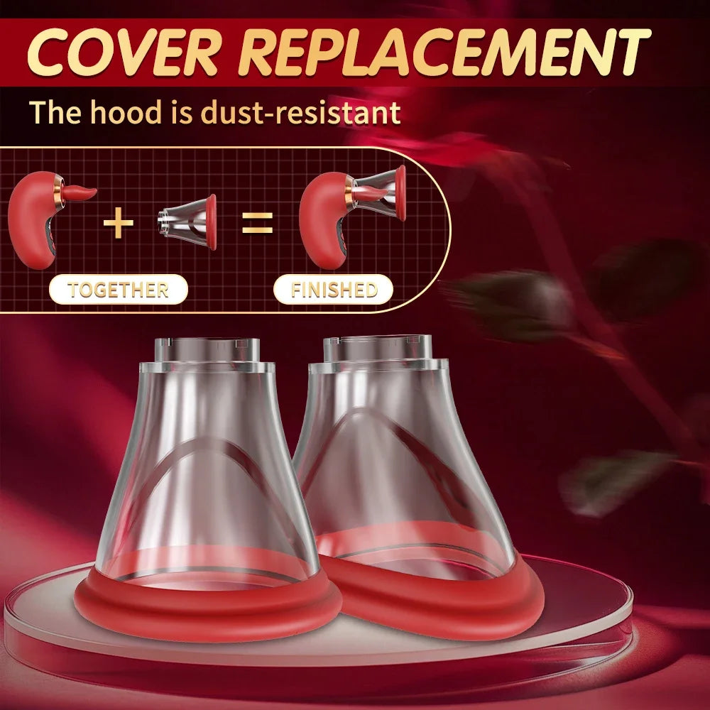 APP Control Clitoral Sucker Vibrator Tongue Licking Nipple Vagina Massager Clit Stimulator Female Masturbation Sex Toy for Women