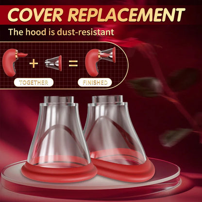 APP Control Clitoral Sucker Vibrator Tongue Licking Nipple Vagina Massager Clit Stimulator Female Masturbation Sex Toy for Women