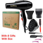 For Hairdresser and Hair Salon Long Wire EU Plug Real 2300W Power Professional Blow Dryer Salon Hair Dryer Hairdryer