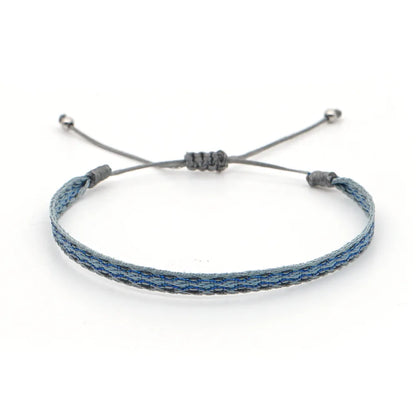 KKBEAD Wholesale Handwoven Bracelet Colombia Cloth Braided Wristband Bracelets for Women Men Gift Hippie Boho Friendship Jewelry