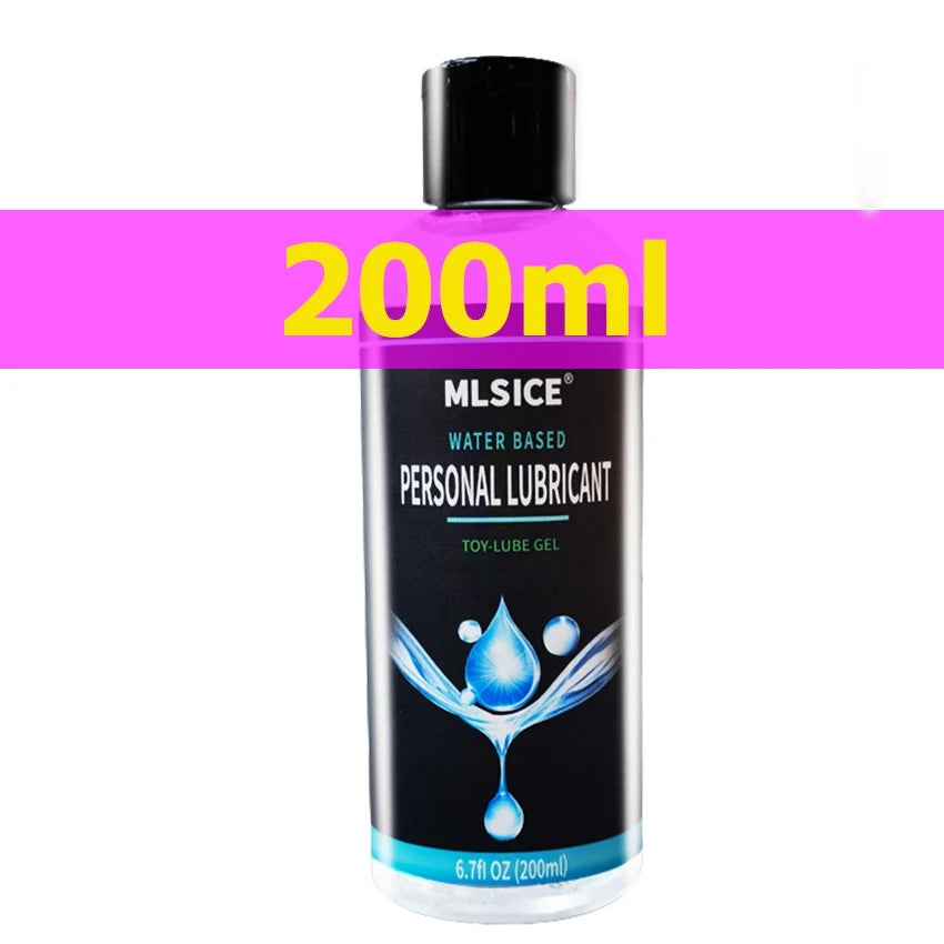 500/400ml Anal Lubrication Water-based Semen Sex Lubricant Love Gel Sex Lube Couples Gay Vaginal Oil Masturbation Toy Lubricants