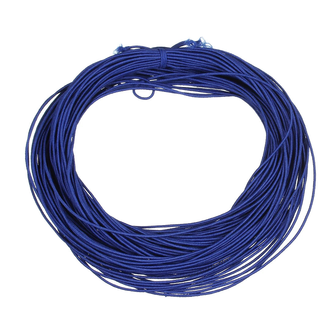 Apx 25 Yards 1mm Fabric Crafting Cords DIY Bracelets Braided Elastic Cord Beading Threads Stretch String for Jewelry Making