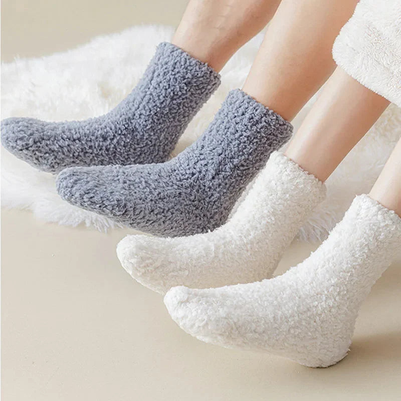 Thickened Socks for Men Warm Cozy Solid Comfortable Breathable Floor Sock Fashionable Soft Lightweight High Quality Sleeping Sox