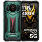 Phone robust DOOGEE S200 Ultra 5G AI 6,72 "Dimensity 7400 48 Go RAM (12 36) 1 To ROM battery 11000 mAh Android 15 NFC Smar