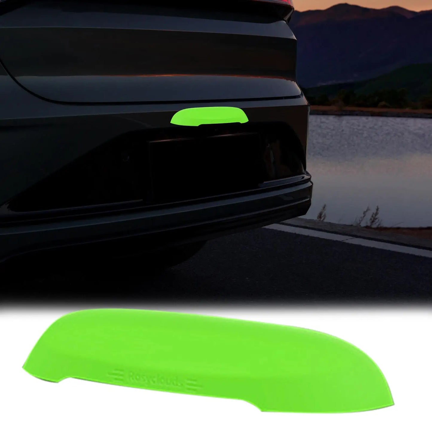 Universal Car Rear Camera Cover Waterproof Anti-Rain Protection Guard Modification Easy Installation Protector Car Accessories