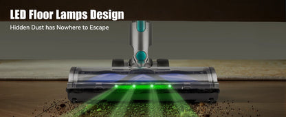Wireless Vacuum Cleaner, Upgraded Version of Household Green Light Anti Entanglement Floor Brush, Automatic Dust Sensing, Suitable for Hardwood Floors, Carpets, Tiles, Suitable for Hardwood Floors, Carpets, Tiles