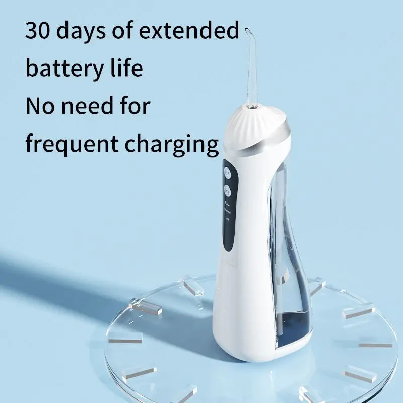 Electric Toothbrush Dental Irrigator Cleaning Machine with Residual Teeth Gap Cover Oral Beauty Device for Better Flossin
