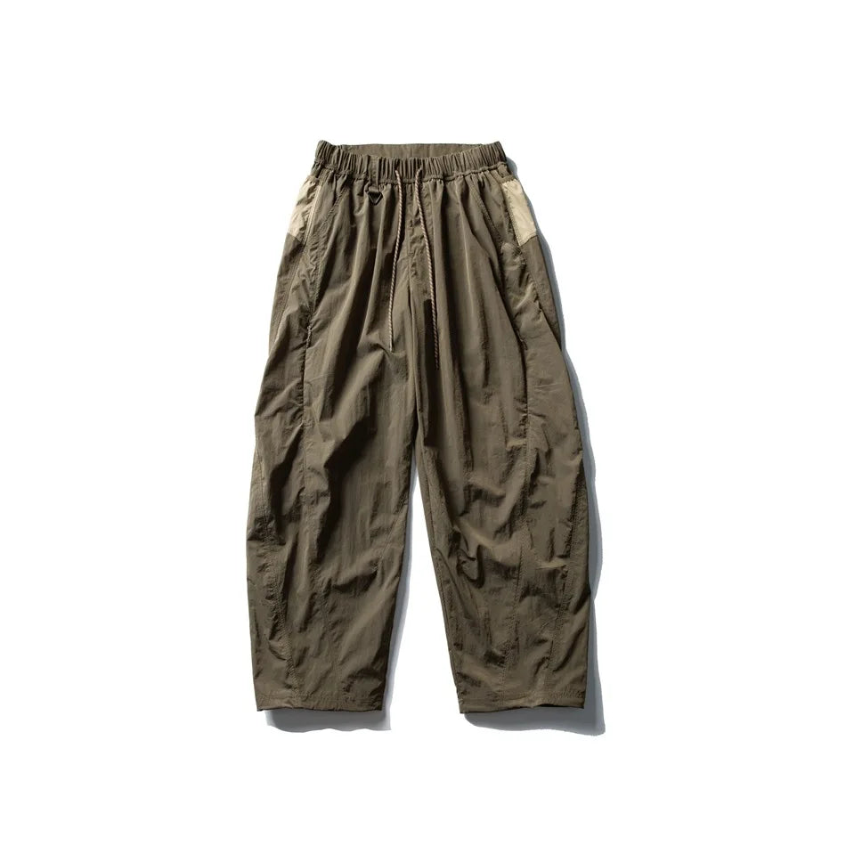 Outdoor Sports Casual Track Pants Men Women Lightweight Hiking Breathable Waterproof Quick Dry Loose Techwear Cargo Pant Trouser