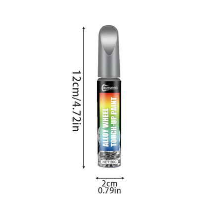 Silver Wheel Repair Pen Instantly Fixes Scratches And Curb Rash on All Silver Wheels & Car Bodies Simple One-Step Solution