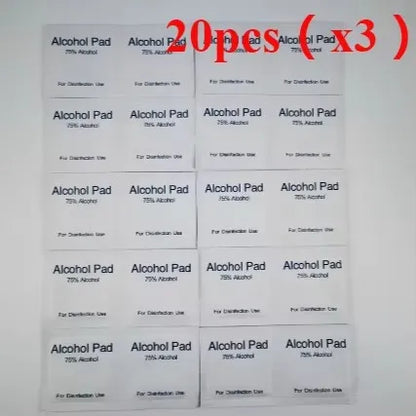 Alcohol Swabs for Skin 75% Wound Disinfection, Convenient to Carry Outdoor Sports Disaster Essential First Aid Box Supplies