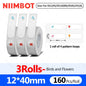 Niimbot D110 D11H 300dpi Bluetooth Label Printer Compact Wireless&Feature-Rich for Labeling Excellence Mobile Phone Durabiility