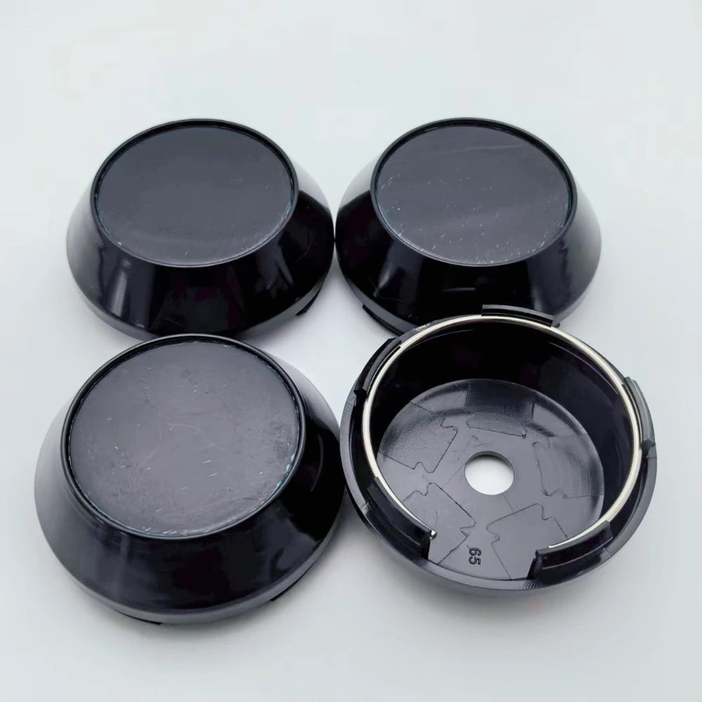 4pcs 60mm 64mm 65mm 68mm 69mm No Logo Emblem Car Wheel Center Caps Wheels Hub High Cap Rim Hubcaps Dust Cover Car Accessories