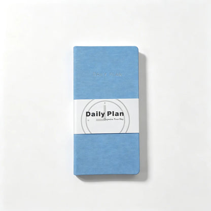 Undated Weekly Fabric A6 Journal - Portable Pocket-Sized Planner for Notes, Goals & Daily Flow Linen Weeks Planning System