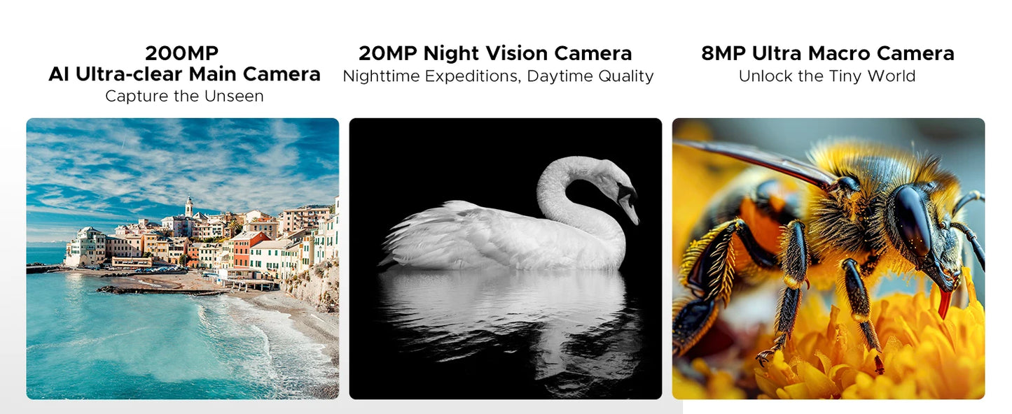 DOOGEE V Max Play 5G Projector Rugged Phone 6.78" Display 20500mAh Battery Dual Camping lights Dimensity 7300 NFC Smartphone