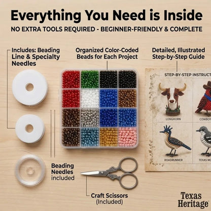 New Creative 3D Animal Bead Kit Mini Size Farm & Sea Animals Animal Crafting Set Bead Craft Pets Beading Set DIY Activity