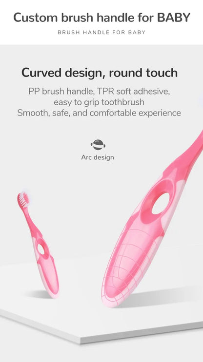 Children's Soft Bristle Toothbrush, Bucket Pack of 8 Pieces, 2-12 Year Old Baby Toothbrush, Change Period Toothbrush for Kids
