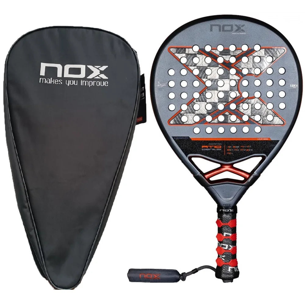 Nox 3D Carbon Fiber Power Racket, Stereo Structure Rebuild Tennis Hit Experience, Immersive Advanced Court, Tech Enabled 2023-26