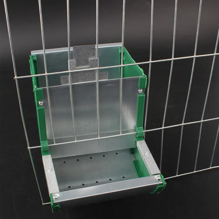 5PCS Rabbit Cage Special 13.5cm Bucket Box Three-sided Planer Rabbit Box Farm Animal Supplies