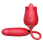 3in1 Thrusting Anal Vibrator Female Rose Sucking Clitoris Stimulator Dildo Licking Vagin Massager Masturbator Sex Toys for Women