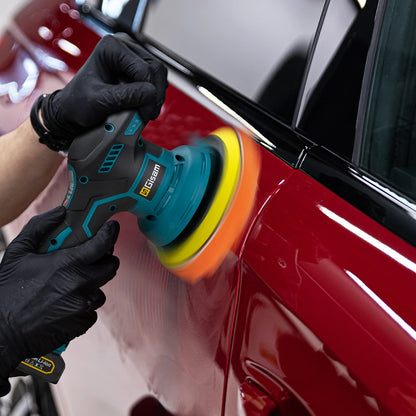 Gisam Cordless Car Polisher 8 Gears Adjustable Auto Electric Waxing Sanding Sealing Glaze Power Tool Fit Makita 18v Battery Pin
